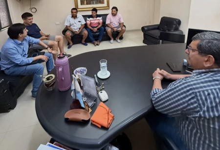  Reunión con la nueva Comisión del Club Sportivo